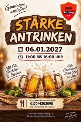 St&auml;rkeantrinken in Katzberg