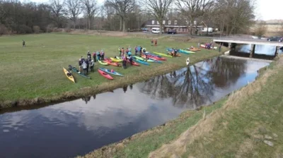 Pause an der Dinkel (Bild vergr&ouml;&szlig;ern)