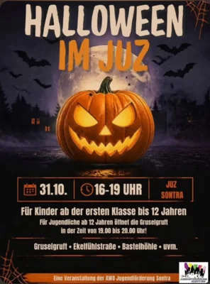 Halloween im JUZ (Bild vergr&ouml;&szlig;ern)