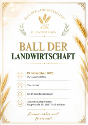 Ball der Landwirtschaft