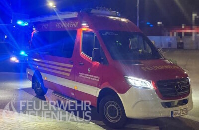 Fahrzeuge an der Einsatzstelle