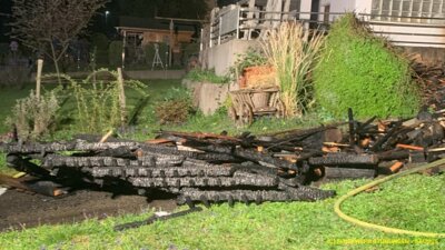 Ansicht der Einsatzstelle