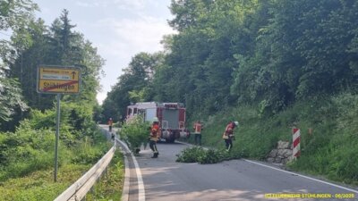 Ansicht der Einsatzstelle