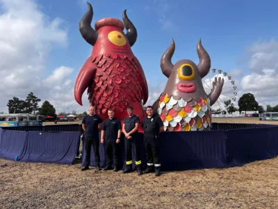  Absicherung Highfield-Festival