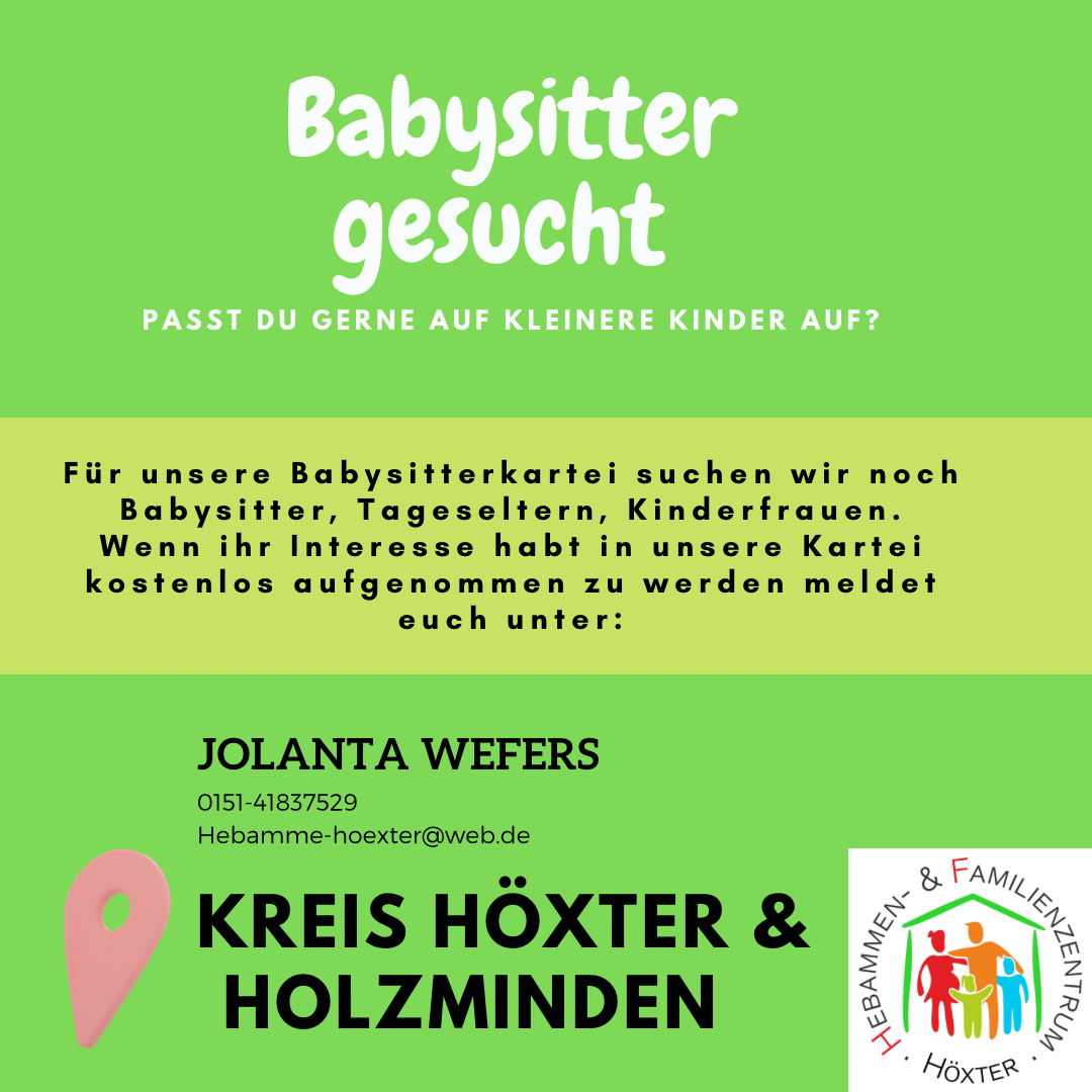 Babysitter gesucht