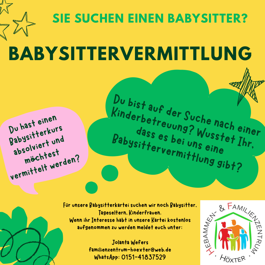 Babysittervermittlung