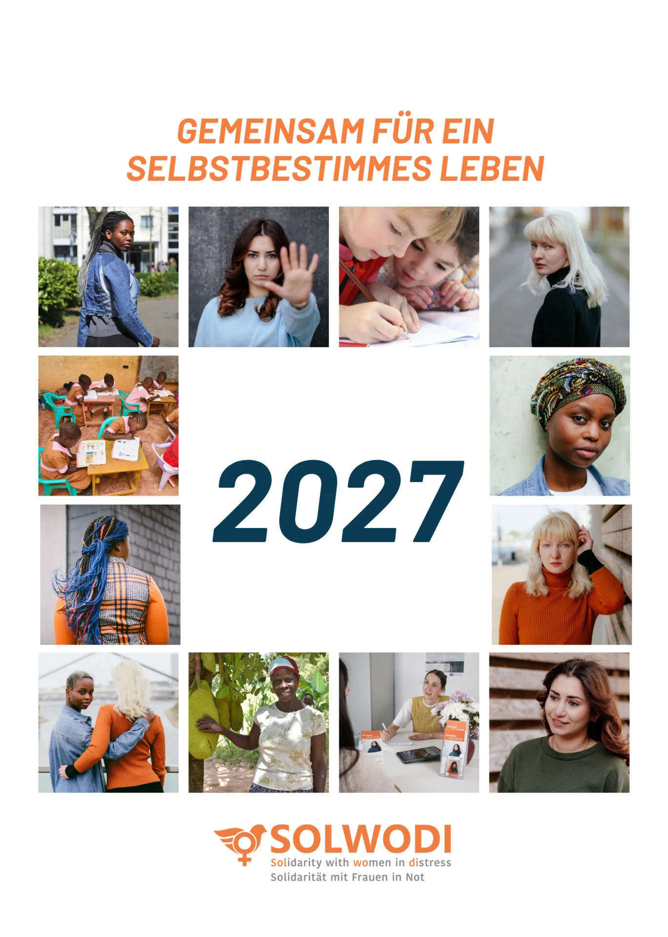 Kalender deckblatt