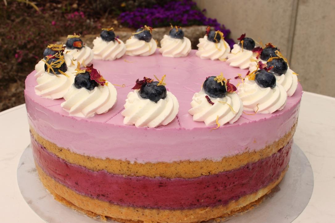 Brombeer Käsesahne