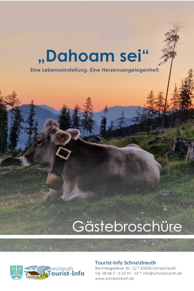 Gästebrochure