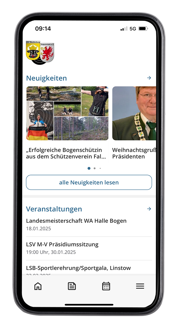 Landesschützenverband Mecklenburg-Vorpommern e.V. Handy