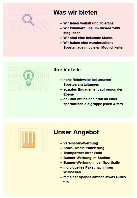 Was wir bieten