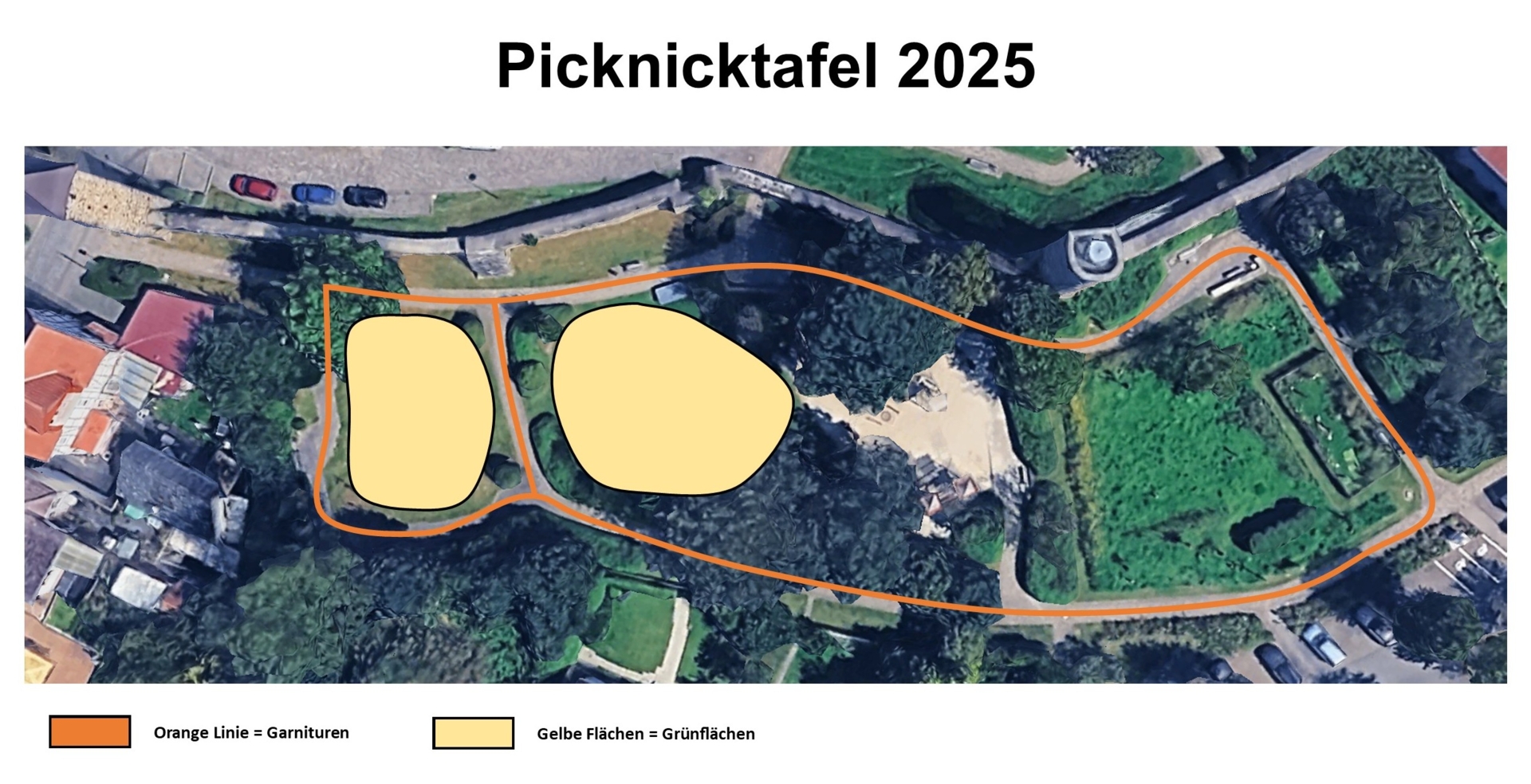 Lageplan Picknicktafel 2025