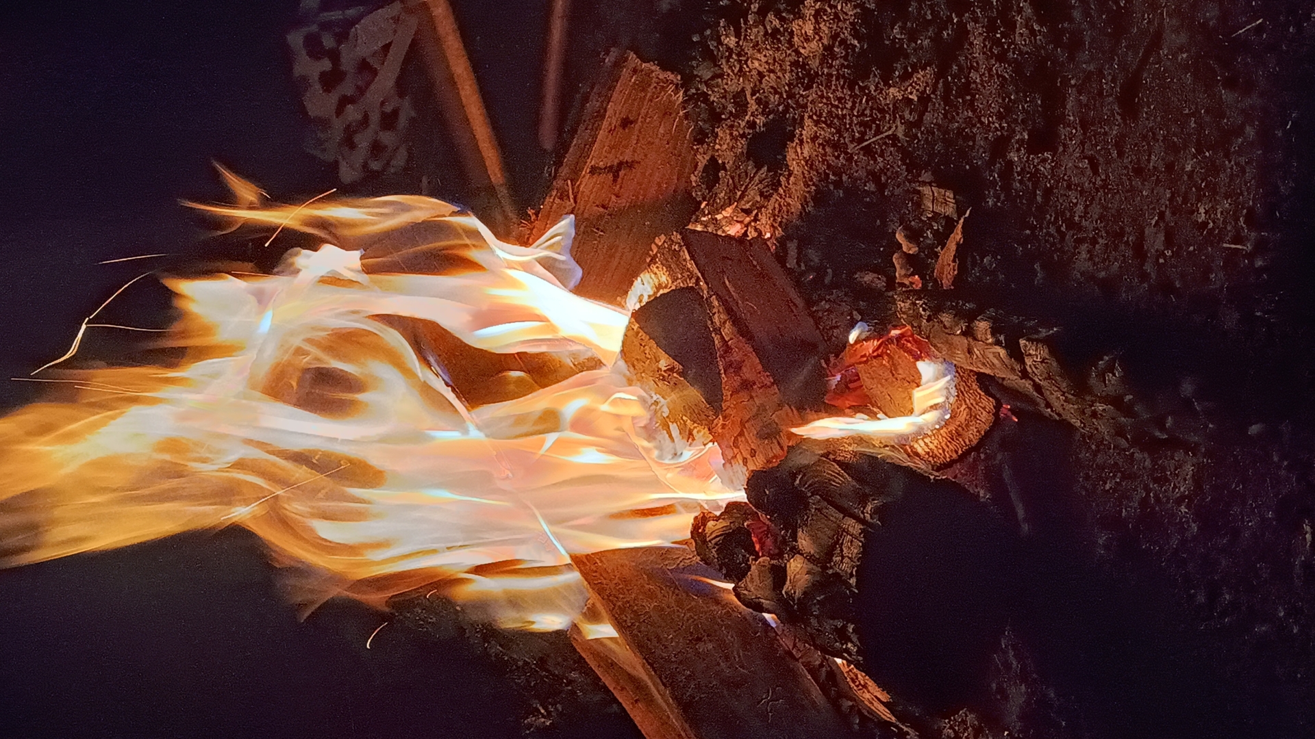 Teamer-WE Feuer