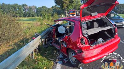 Foto des Albums: Einsatz 1775 H: VU Klemm OV B96 Abzw. Gutengermendorf - Gransee