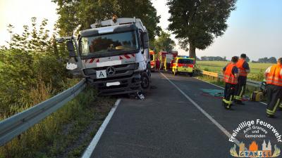 Foto des Albums: Einsatz 1775 H: VU Klemm OV B96 Abzw. Gutengermendorf - Gransee