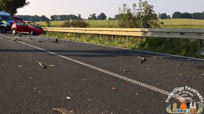 Foto des Albums: Einsatz 1775 H: VU Klemm OV B96 Abzw. Gutengermendorf - Gransee