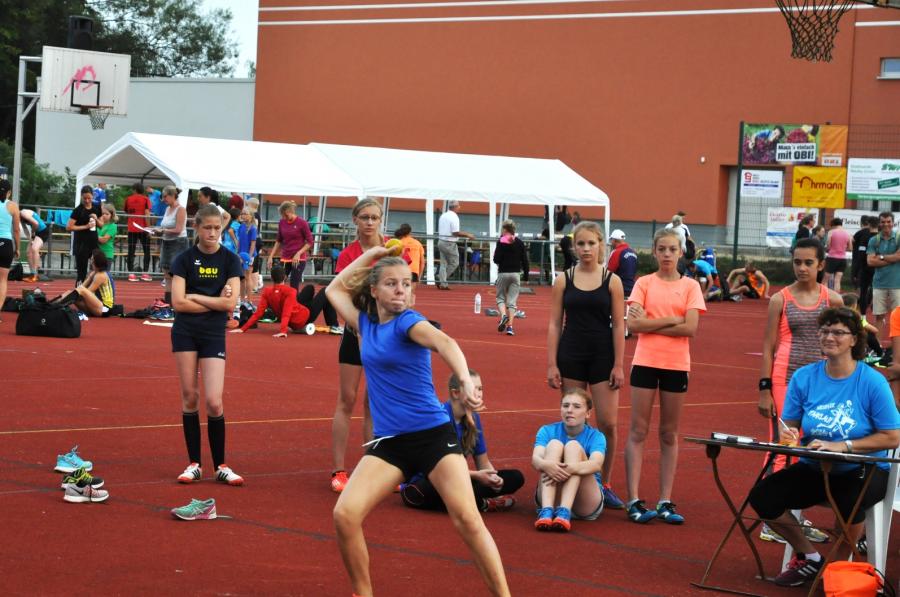 Bild: 9. Disziplin: Ballwurf: WJU14
