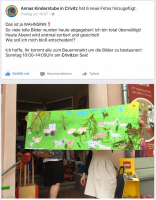 Foto des Albums: Malwettbewerb von Annas Kinderstube zum 2. Crivitzer Bauerntag