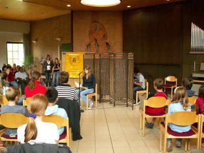 Foto des Albums: Neue Schüler des Leibniz-Gymnasiums traditionell in der Sternkirche begrüßt (27.08.2007)