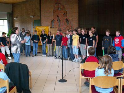 Foto des Albums: Neue Schüler des Leibniz-Gymnasiums traditionell in der Sternkirche begrüßt (27.08.2007)