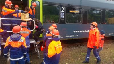 Foto des Albums: Jugendfeuerwehr Perleberg zu Gast beim Ausbildungswochenende in Elmshorn