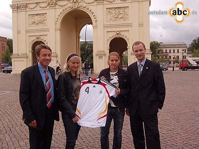 Foto des Albums: Turbine-Spielerinnen zur WM nach China Verabschiedet (31.08.2007)