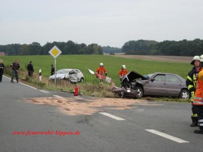 Foto des Albums: Einsatz VU Bippener Str. / Bergstr.