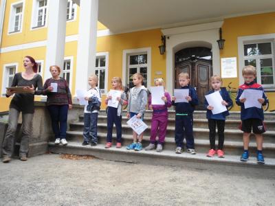 Drittplatzierten der Klassen 1 bis 4 