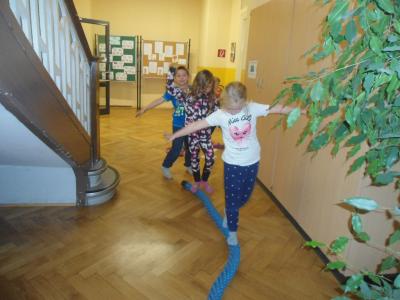 Seil balancieren 