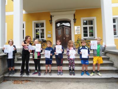 Sieger der Klassen 1 bis 4 