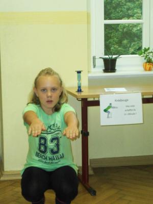 Kniebeuge 