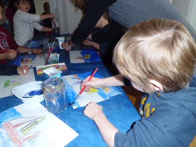 Foto des Albums: Kunst-Projekt gelbe Klasse (11.11.2014)