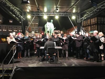 Foto des Albums: Adventskonzert auf dem Weihnachtsmarkt Wolfenbüttel