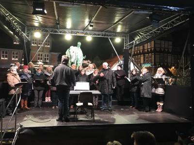 Foto des Albums: Adventskonzert auf dem Weihnachtsmarkt Wolfenbüttel