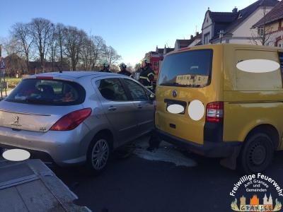 Foto des Albums: Einsatz 2215-H: VU mit P- Gransee, Mühlenstr.