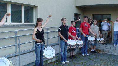 Foto des Albums: Fanfarenzug Potsdam trainiert im Treffpunkt Freizeit (24.09.2007)