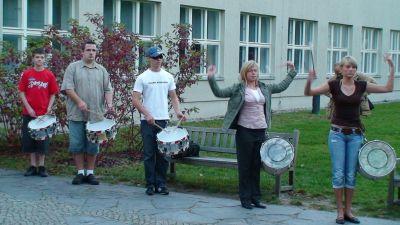Foto des Albums: Fanfarenzug Potsdam trainiert im Treffpunkt Freizeit (24.09.2007)