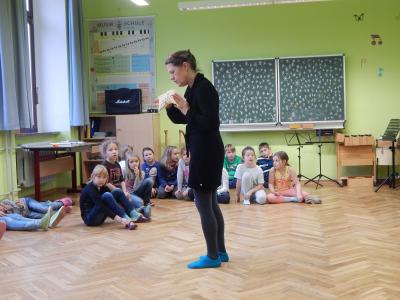 Foto des Albums: Eine Professorin an der Grundschule