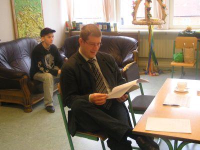 Foto des Albums: Fächerverbindender Unterricht in Klasse 9 zum Thema Bewerbung (07. 03. 2007)