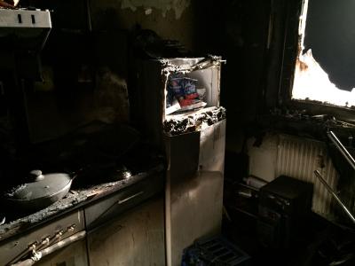 Foto des Albums: Einsatz 010/2017 - Wohnungsbrand