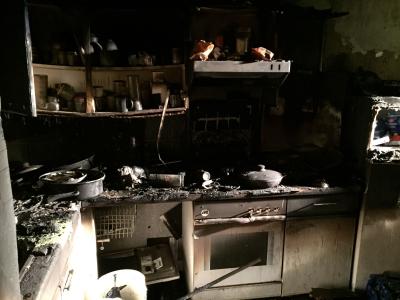 Foto des Albums: Einsatz 010/2017 - Wohnungsbrand