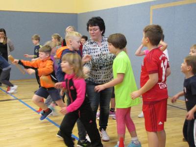 Foto des Albums: Weihnachtsstaffel in der Turnhalle