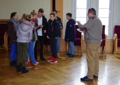 Foto des Albums: Schüler machen Energie-Check im Rathaus
