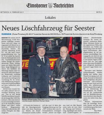 Elmshorner Nachrichten, 08.02.2017 