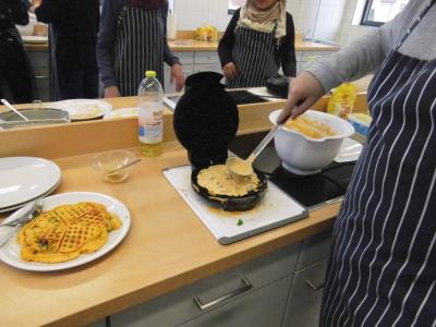 Die Schulk&uuml;che: Waffeln! 