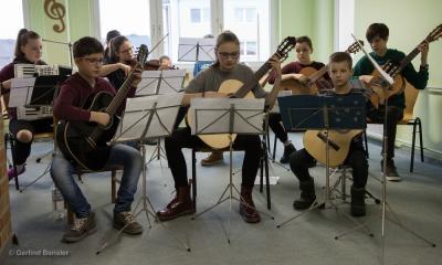 Foto des Albums: Gitarrenprojekt startet
