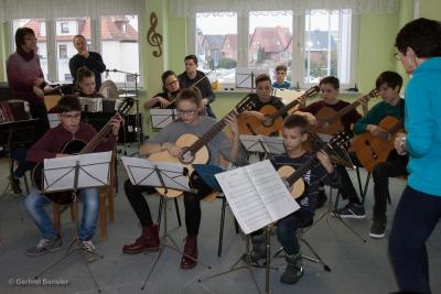 Foto des Albums: Gitarrenprojekt startet