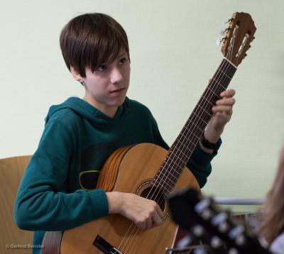 Foto des Albums: Gitarrenprojekt startet