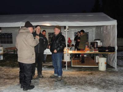 Foto des Albums: Weihnachtsbaumverbrennen in Beesdau