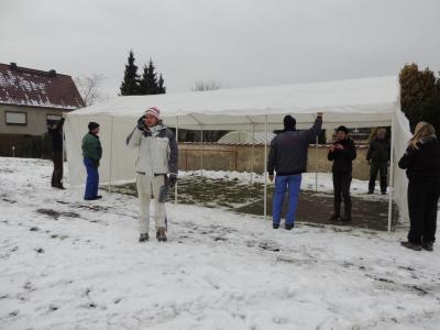 Foto des Albums: Weihnachtsbaumverbrennen in Beesdau